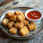 crispy high protein tofu nuggets